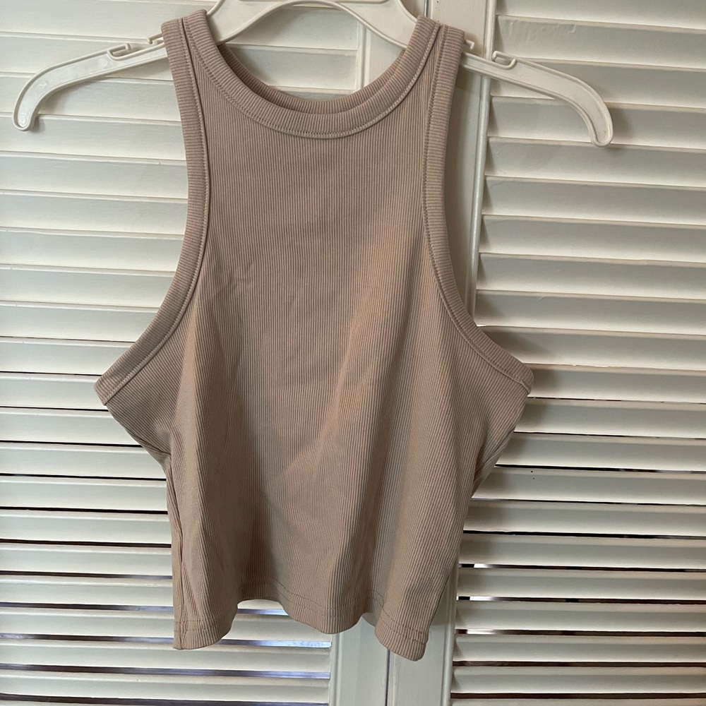 Nude tank top